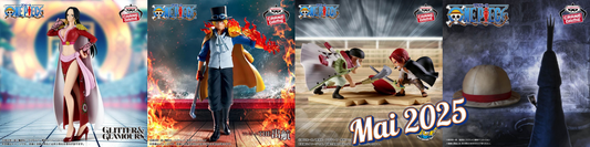 Sorties Mai 2025 - Figurines One Piece