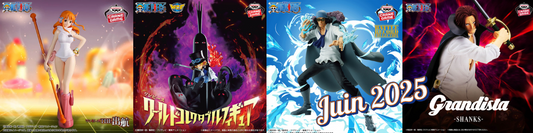Sorties Juin 2025 - Figurines One Piece