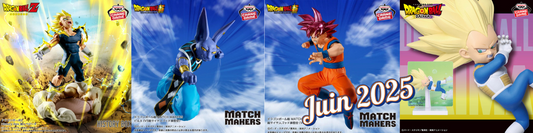 Sorties Juin 2025 - Figurines Dragon Ball