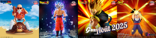 Sorties Août 2025 - Figurines Dragon Ball