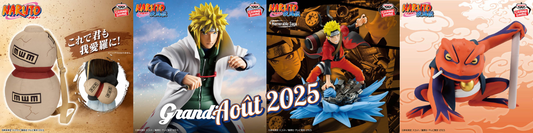 Sorties Août 2025 - Figurines Naruto