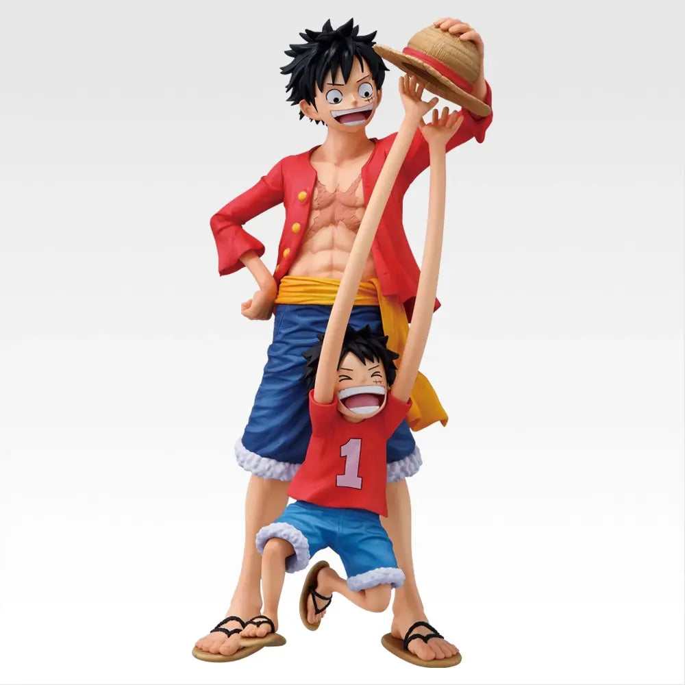 Figurine One Piece - Monkey D. Luffy Masterlise Plus Ichiban Kuji Memories Of Adventure And The Voyage Of The Future Last ,One - Bandai Flo'Kaze