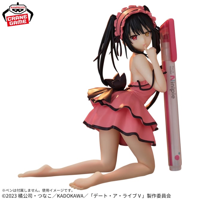 Figurine Date A Live V - Tokisaki Kurumi PenLife! Sweet Silk Wear Ver. - Banpresto Flo'Kaze