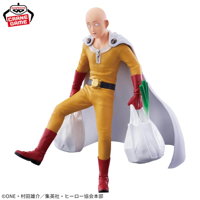 Figurine One Punch Man - Saitama One Punch Life Shopping Ver. - Banpresto Flo'Kaze