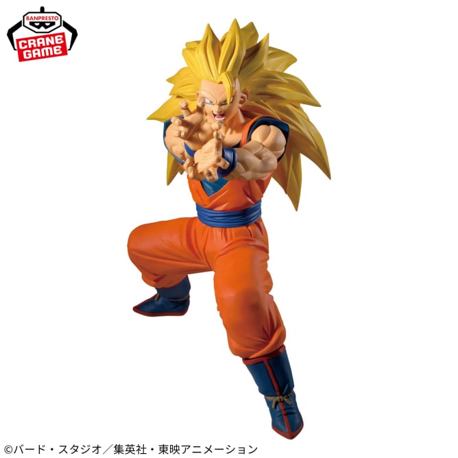 Figurine Dragon Ball Z - Son Goku Super Saiyan 3 Match Makers (VS Majin Buu Pure) - Banpresto Flo'Kaze