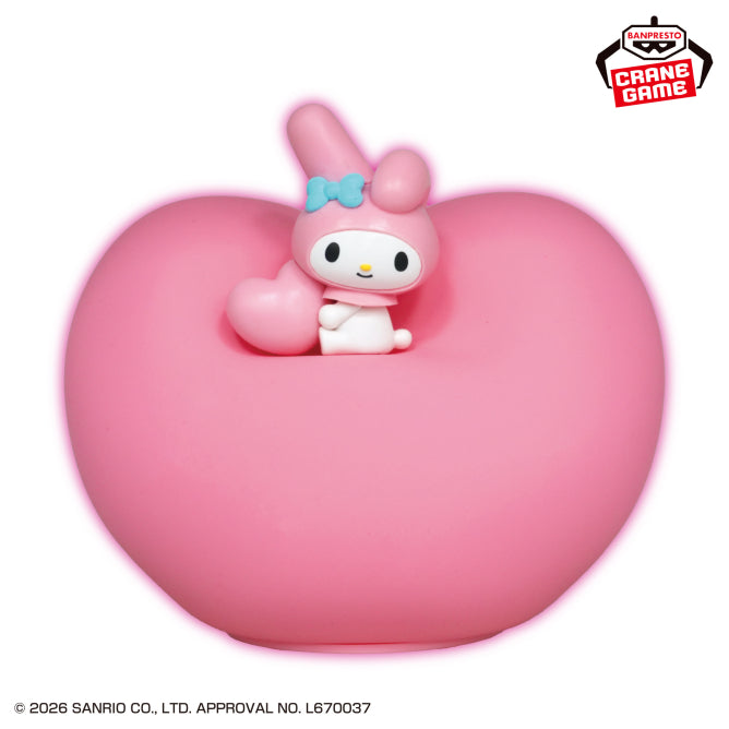 Goodies Sanrio Characters - My Melody Squishy Heart Light - Banpresto Flo'Kaze