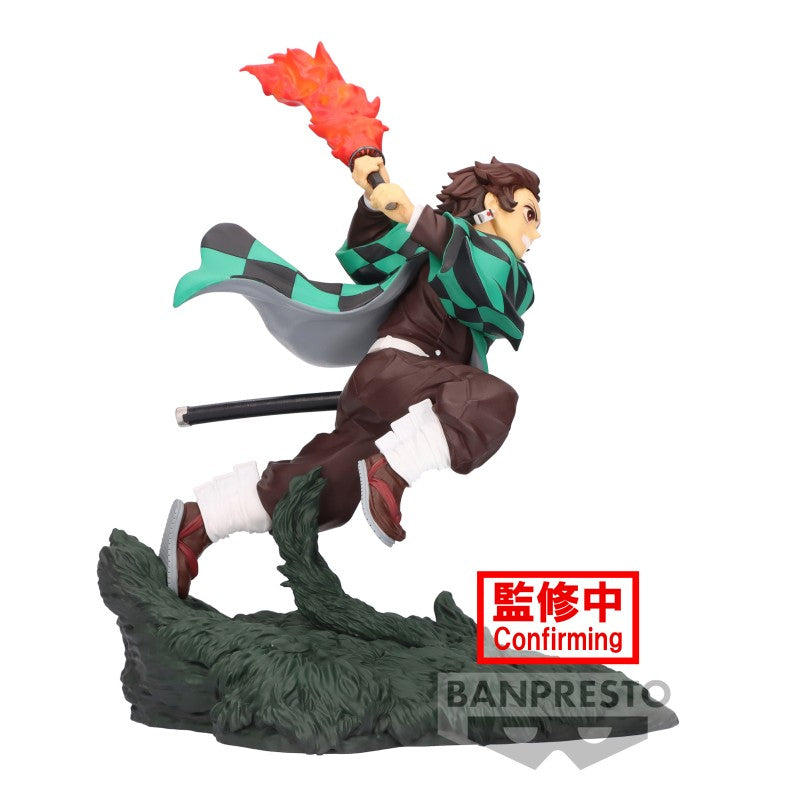 FIGURINE DEMON SLAYER - KAMADO TANJIRO COMBINATION BATTLE - BANPRESTO Flo'Kaze