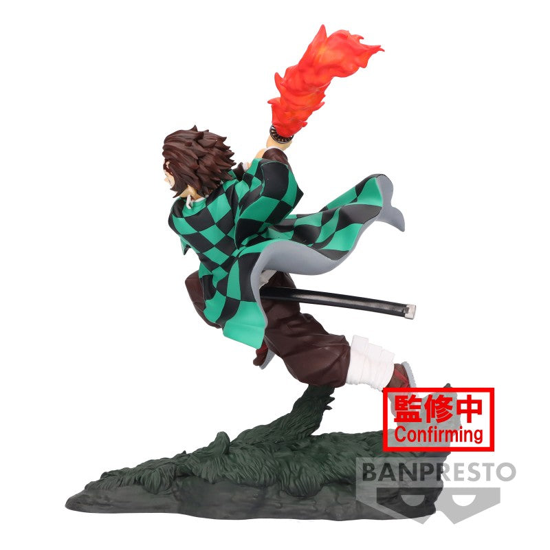 FIGURINE DEMON SLAYER - KAMADO TANJIRO COMBINATION BATTLE - BANPRESTO Flo'Kaze
