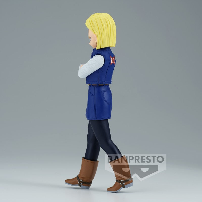 FIGURINE DRAGON BALL Z - ANDROID 18 (C-18) SOLID EDGE WORKS VOL.24 - BANPRESTO Flo'Kaze