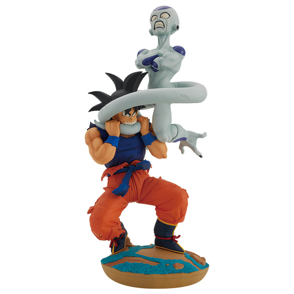 FIGURINE DRAGON BALL Z - GOKU VS FREEZER DRAGON HISTORY LOT C REVIBLE MOMENT - ICHIBAN KUJI Flo'Kaze