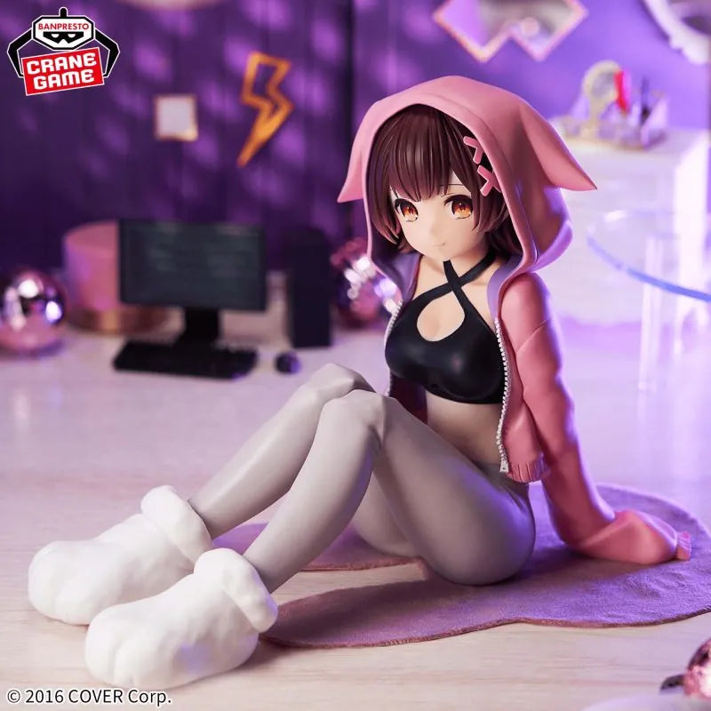 FIGURINE HOLOLIVE - ROBOCOSAN RELAX TIME - BANPRESTO Flo'Kaze