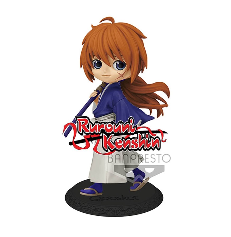 FIGURINE KENSHIN LE VAGABOND - QPOSKET HIMURA KENSHIN VER.B - BANPRESTO Flo'Kaze