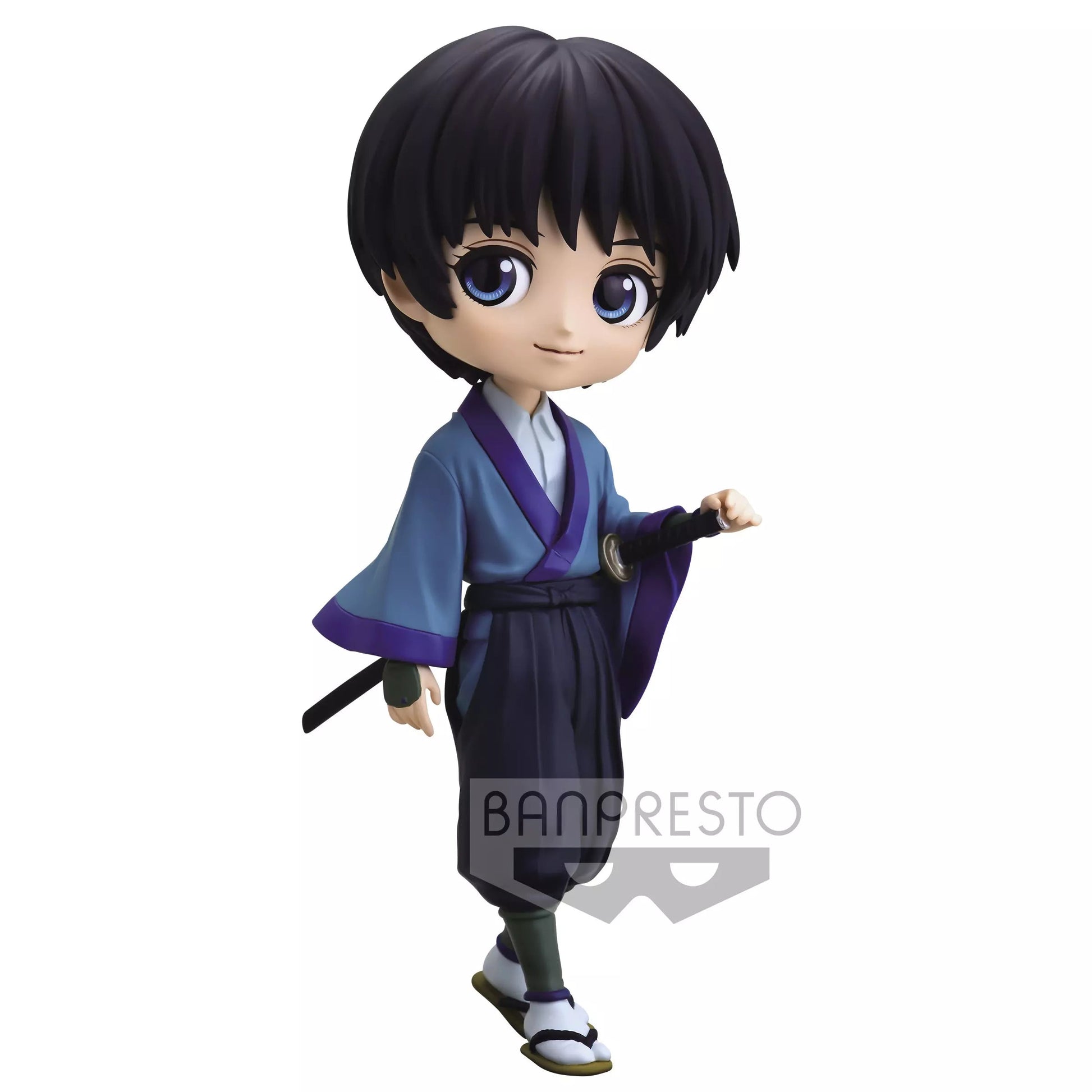 FIGURINE KENSHIN LE VAGABOND - QPOSKET SOJIRO SETA VER.B - BANPRESTO Flo'Kaze