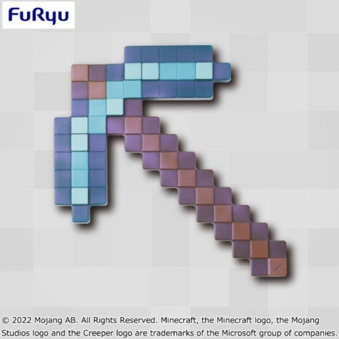 FIGURINE MINECRAFT - ENCHANTED PICKAXE VER. - FURYU Flo'Kaze