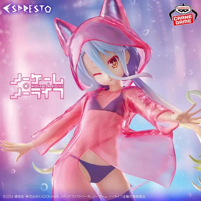 FIGURINE NO GAME NO LIFE - SHIRO ESPRESTO GLITTERY RAINCOAT - BANPRESTO Flo'Kaze