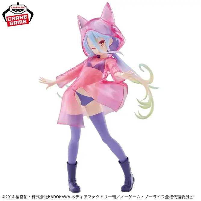 FIGURINE NO GAME NO LIFE - SHIRO ESPRESTO GLITTERY RAINCOAT - BANPRESTO Flo'Kaze