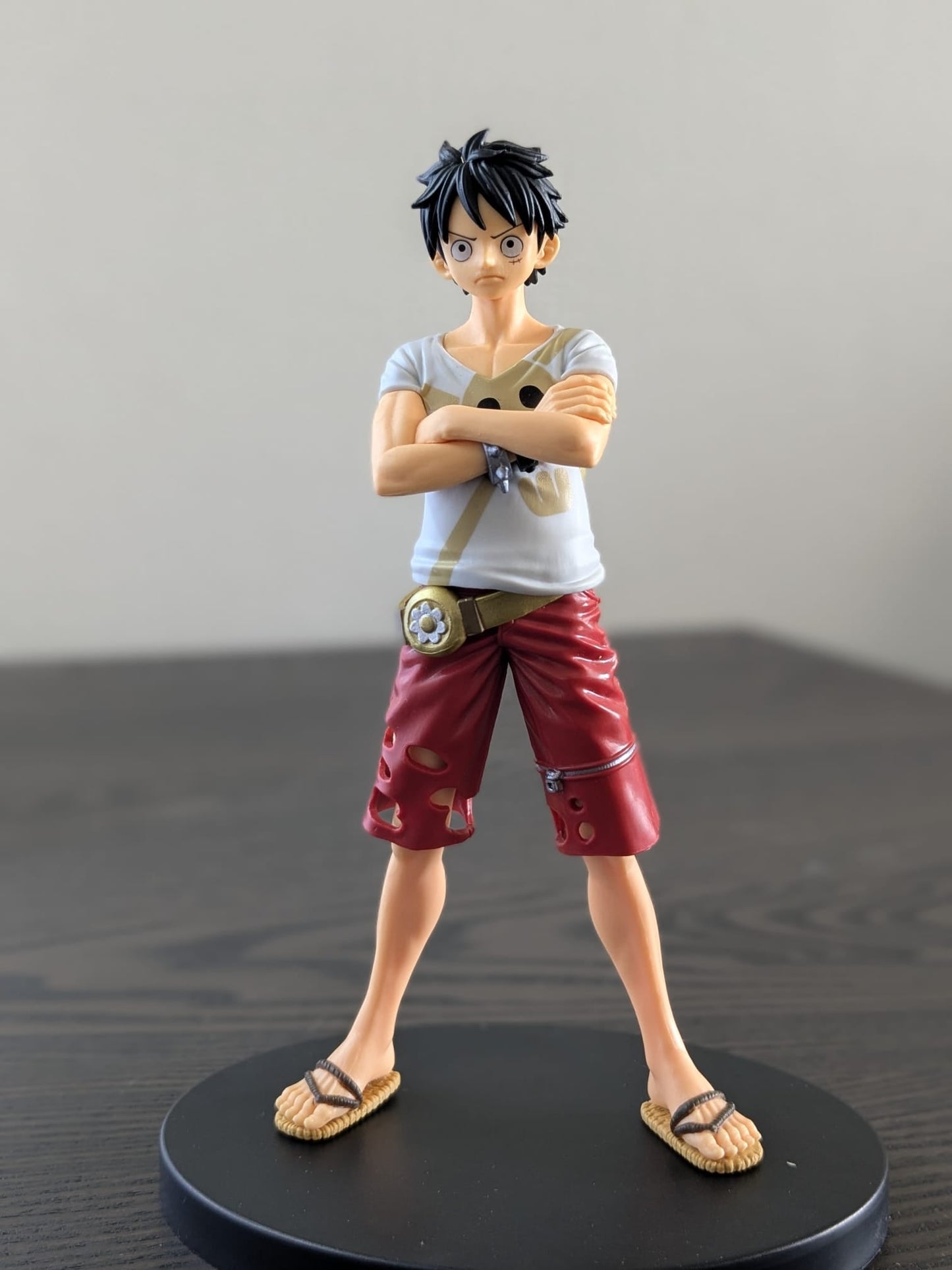 FIGURINE OCCASION ONE PIECE - MONKEY D. LUFFY DXF THE GRANDLINE MEN VOL.6 FILM RED - BANPRESTO Flo'Kaze