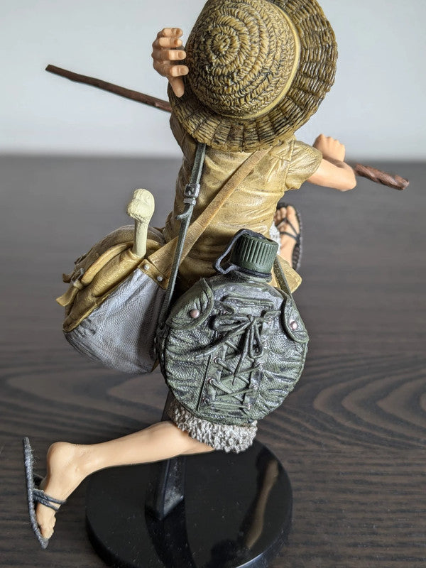 FIGURINE OCCASION ONE PIECE - MONKEY D. LUFFY SCULTURES ARMY COLOR VER. - BANPRESTO Flo'Kaze