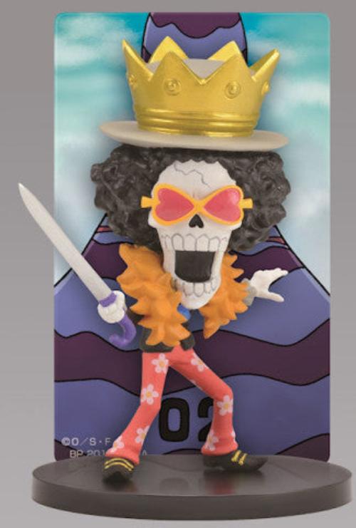 FIGURINE ONE PIECE - BROOK CARD STAND KENSHI HEN LOT F - ICHIBAN KUJI Flo'Kaze