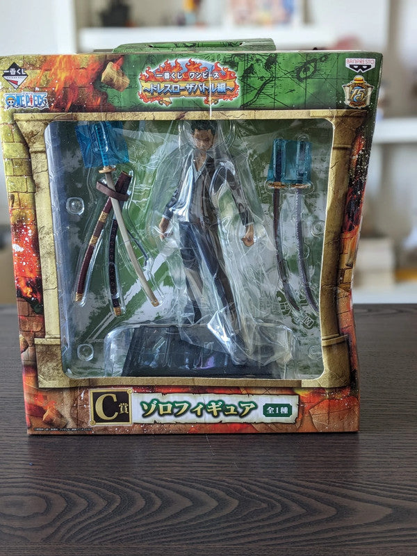 FIGURINE ONE PIECE - RORONOA ZORO DRESSROSA BATTLE LOT C - ICHIBAN KUJI - Flo'Kaze