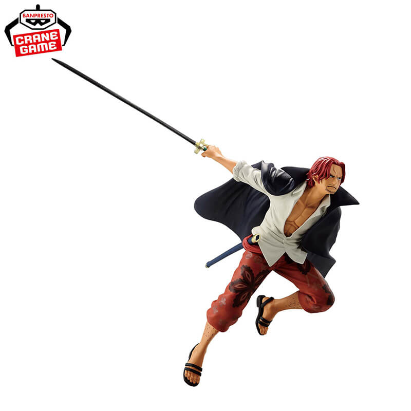 FIGURINE ONE PIECE - SHANKS BATTLE RECORD COLLECTION - BANPRESTO Flo'Kaze