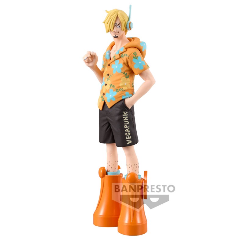 FIGURINE ONE PIECE - VINSMOKE SANJI DXF THE GRANDLINE SERIES EGG HEAD VER. - BANPRESTO Flo'Kaze