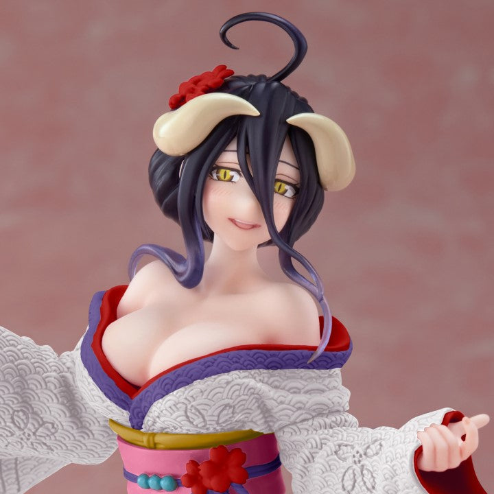 FIGURINE OVERLORD - ALBEDO COREFUL RENEWAL SAKURA KIMONO VER. - TAITO Flo'Kaze