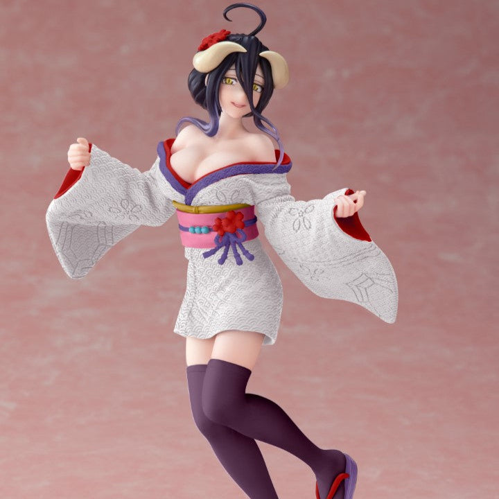 FIGURINE OVERLORD - ALBEDO COREFUL RENEWAL SAKURA KIMONO VER. - TAITO Flo'Kaze