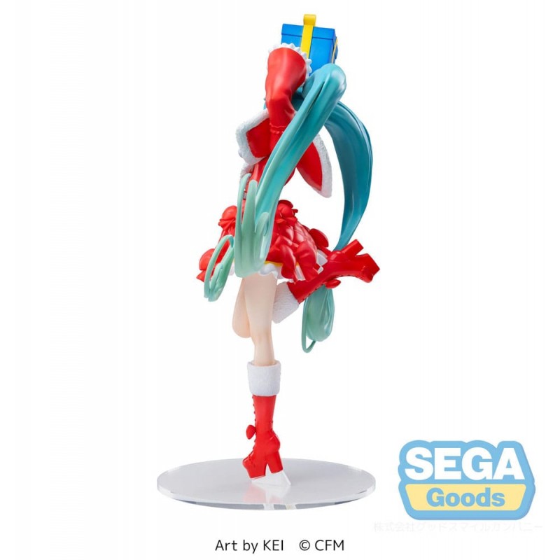 FIGURINE VOCALOID - HATSUNE MIKU LUMINASTA CHRISTMAS 2024 VER. - SEGA Flo'Kaze