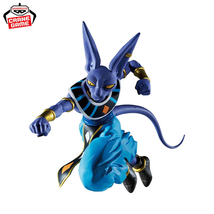 Figurine Dragon Ball Super - Beerus Match Makers VS Son Goku SSJ God - Banpresto Flo'Kaze
