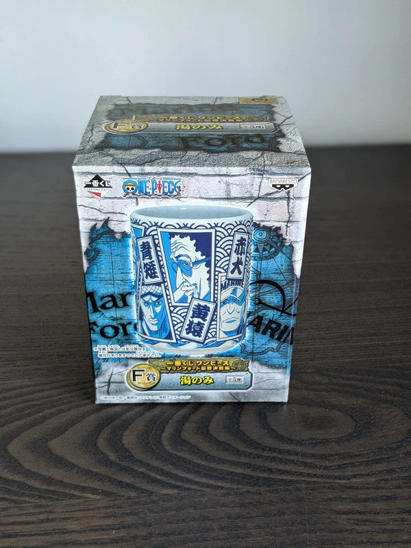 GOODIES ONE PIECE - TEA CUP ADMIRALS MARINEFORD LOT F - ICHIBAN KUJI Flo'Kaze