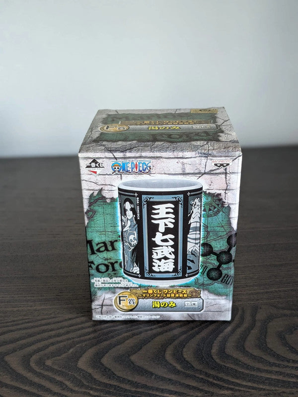 GOODIES ONE PIECE - TEA CUP SHICHIBUKAI MARINEFORD LOT F - ICHIBAN KUJI Flo'Kaze