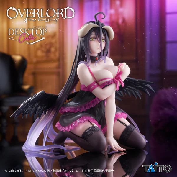 Figurine Overlord - Albedo Desktop Cute Negligee Ver. - Taito Flo'Kaze