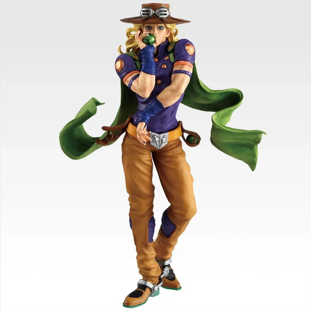 Figurine Jojo's Bizarre Adventure Steel Ball Run - Gyro Zeppeli Ichiban Kuji Steel Ball Run Lot B - Bandai Flo'Kaze