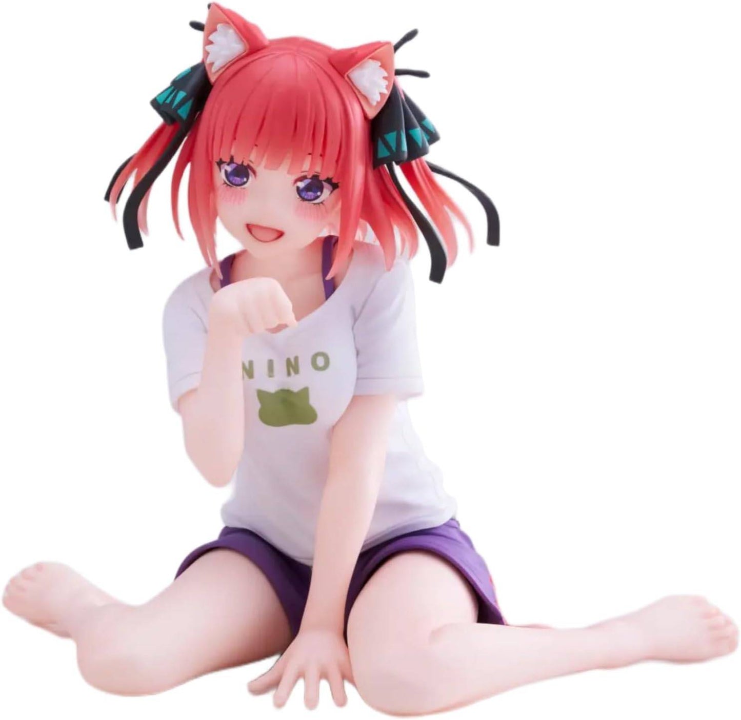 Figurine The Quintessential Quintuplets - Nakano Nino Desktop Cute Cat Roomwear Ver. - Taito Flo'Kaze
