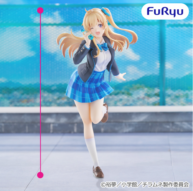 Figurine Chitose-kun Is In The Ramune Bottle - Yuuko Hiiragi Trio-Try-It - FuRyu Flo'Kaze