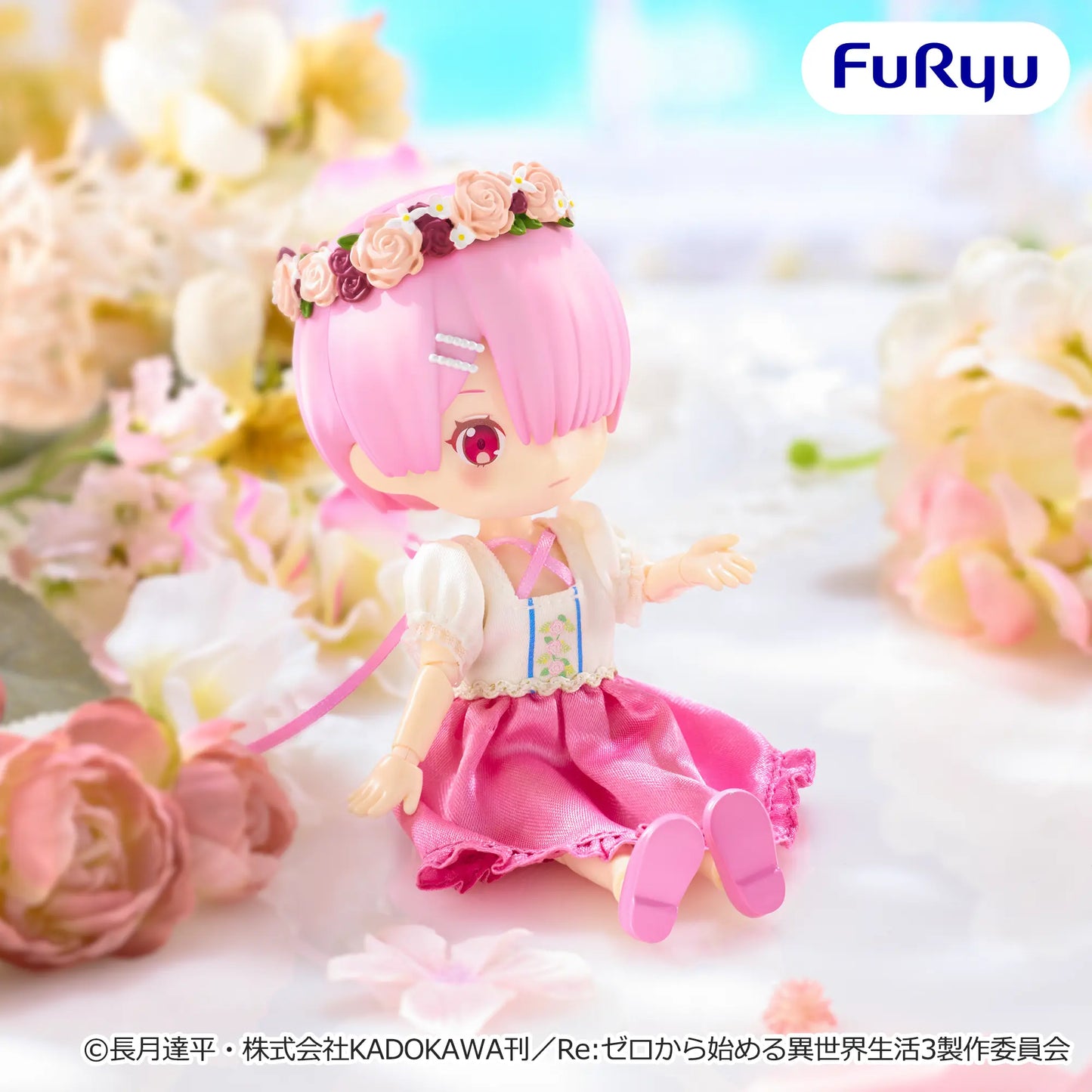 Figurine Re:Zero - Ram Melodoll Bridesmaid - FuRyu Flo'Kaze