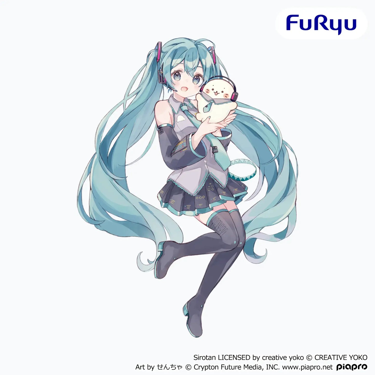 Figurine Vocaloid - Hatsune Miku x Shirotan Exceed Creative - FuRyu Flo'Kaze