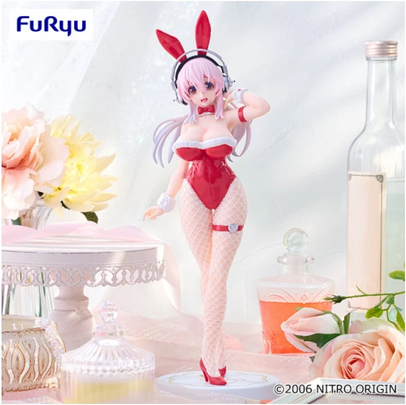 Figurine Super Sonico - Sonico Bicute Bunnies Red Ver. - FuRyu Flo'Kaze