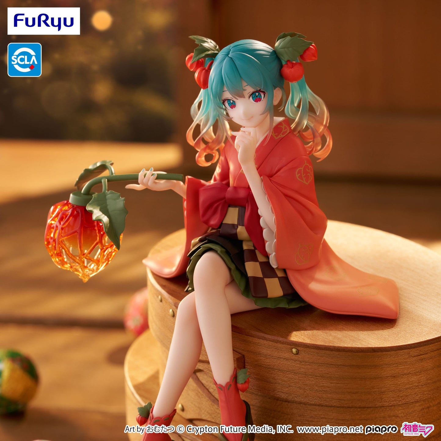 Figurine Vocaloid - Hatsune Miku Fairy Flower Winter Cherry Ver. - FuRyu Flo'Kaze