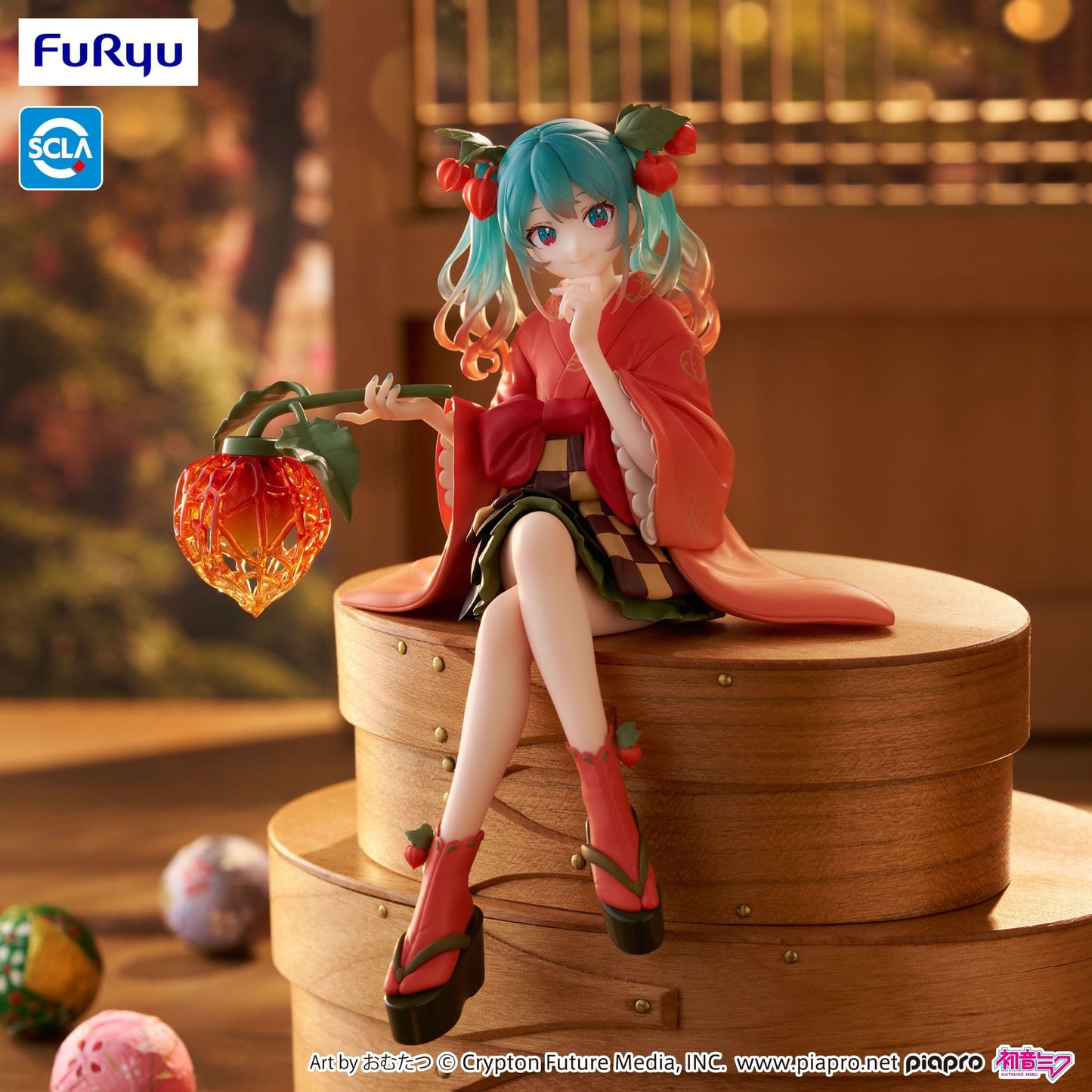 Figurine Vocaloid - Hatsune Miku Fairy Flower Winter Cherry Ver. - FuRyu Flo'Kaze