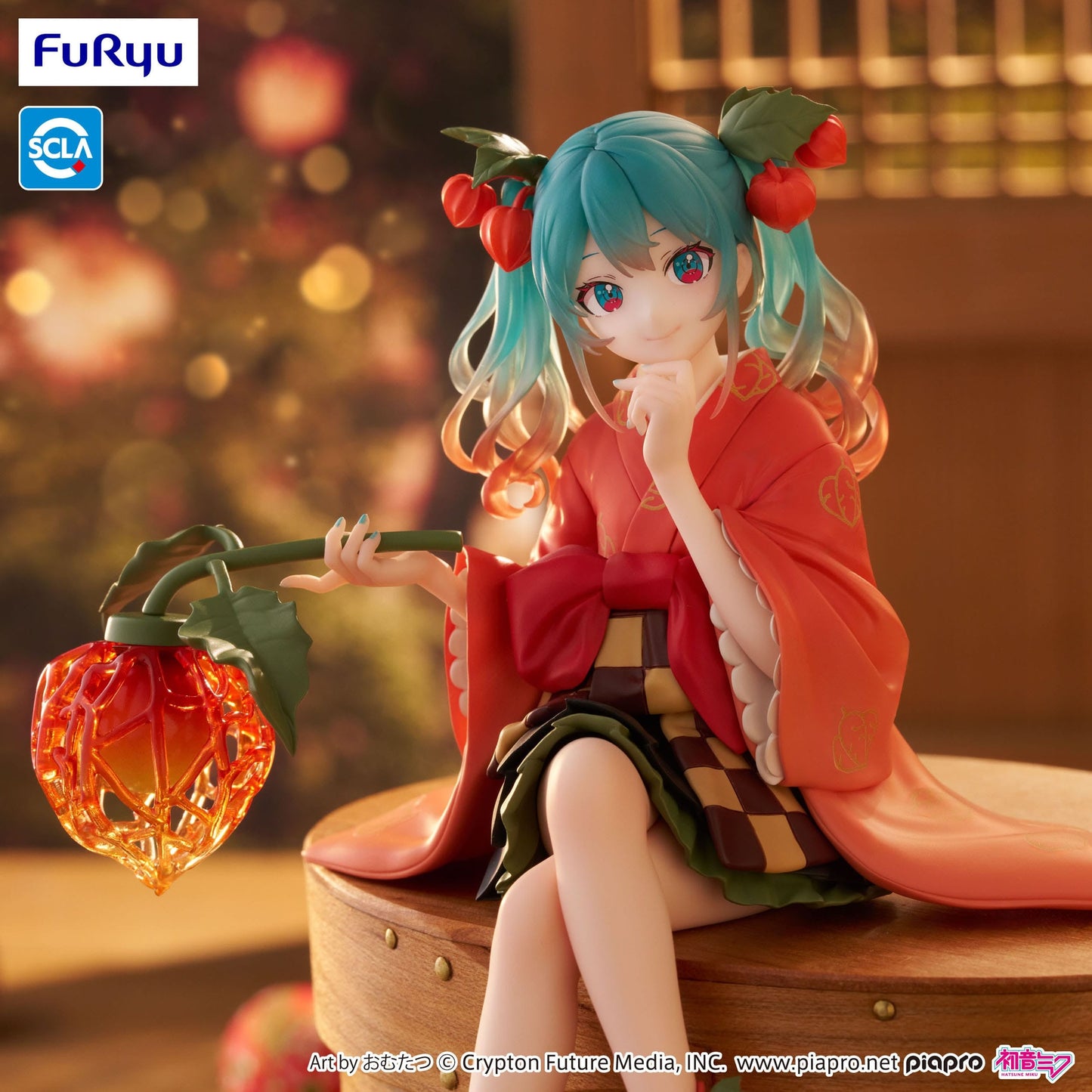 Figurine Vocaloid - Hatsune Miku Fairy Flower Winter Cherry Ver. - FuRyu Flo'Kaze