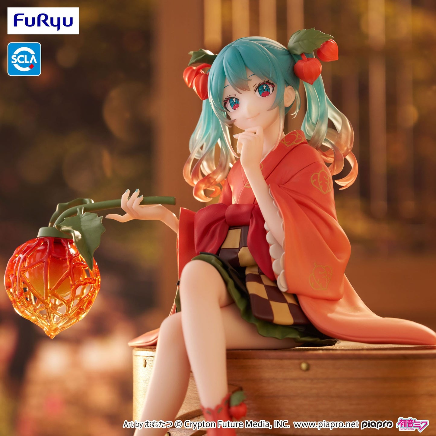 Figurine Vocaloid - Hatsune Miku Fairy Flower Winter Cherry Ver. - FuRyu Flo'Kaze