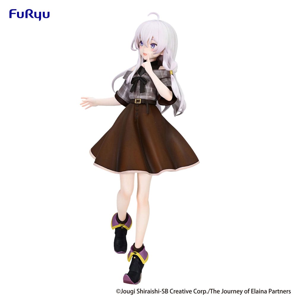 Figurine The Wandering Witch - Elain Trio-Try-It Brown Outfit Ver. - FuRyu Flo'Kaze