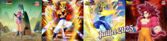 Sorties Juillet 2025 - Figurines Dragon Ball
