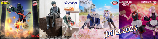 Sorties Figurines Juillet 2025 – Autres Licences Manga Partie 1 : Banpresto (My Hero Academia, Jujustu Kaisen, HunterXHunter, etc.)