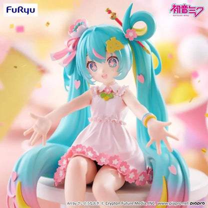 Figurine Vocaloid - Hatsune Miku 10th Anniversary Noodle Stopper - FuRyu Flo'Kaze