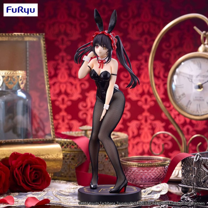 Figurine Date A Live - Kurumi Tokisaki Bicute Bunnies Black Ver. - FuRyu Flo'Kaze