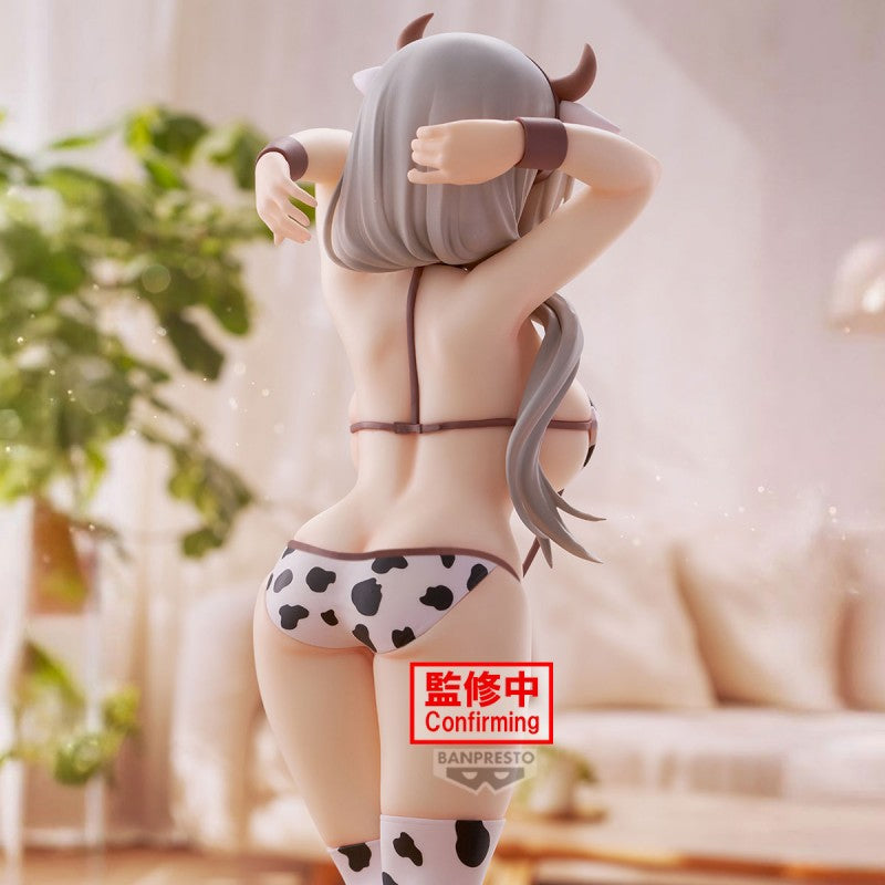 Figurine Uzaki-Chan Wants To Hang Out! - Uzaki Tsuki Glitter & Glamours Ushi Mizugi Ver. - Banpresto Flo'Kaze