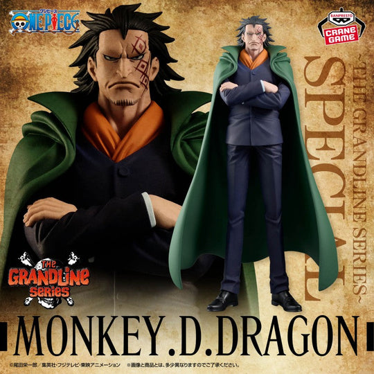 Figurine One Piece - Monkey D. Dragon DXF The Grandline Series Special - Banpresto Flo'Kaze